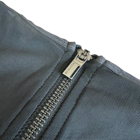 Athleta Hillside Mesh Back Jumpsuit Sleeveless Stretch Jogger Size 6 Women's - Picture 8 of 12